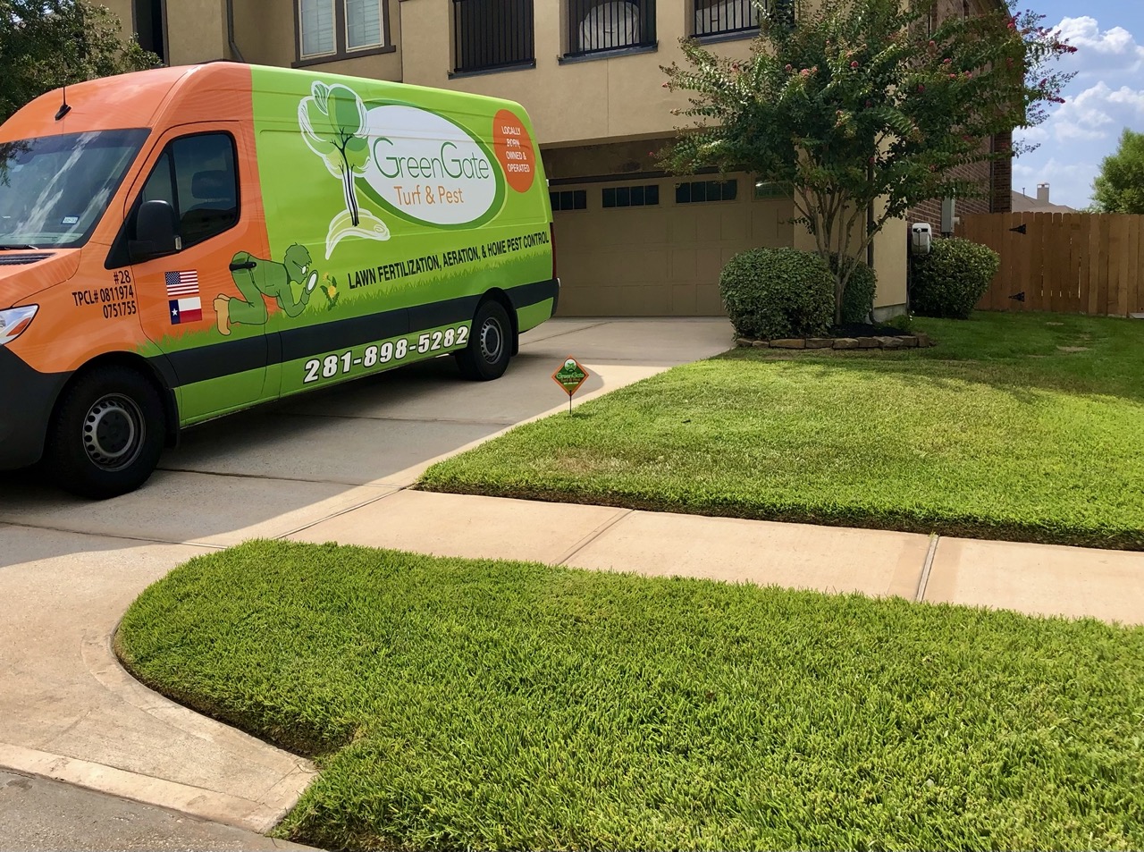 Best Lawn Aeration Houston - GreenGate Turf & Pest