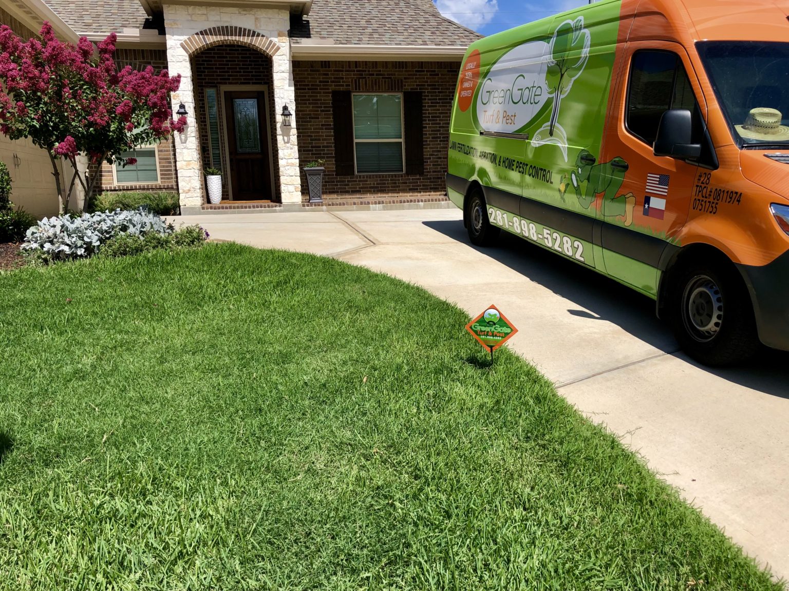 Best Lawn Aeration Conroe - GreenGate Turf & Pest